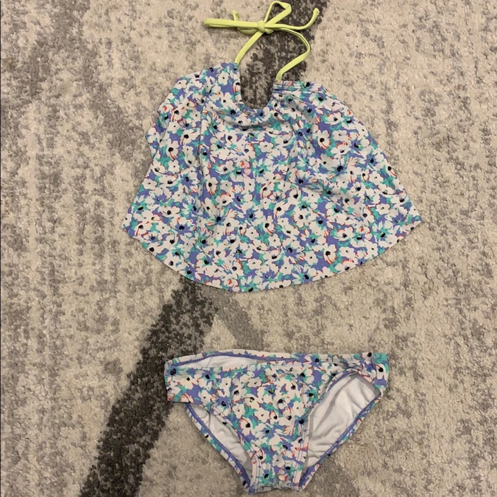 Girls floral bikini